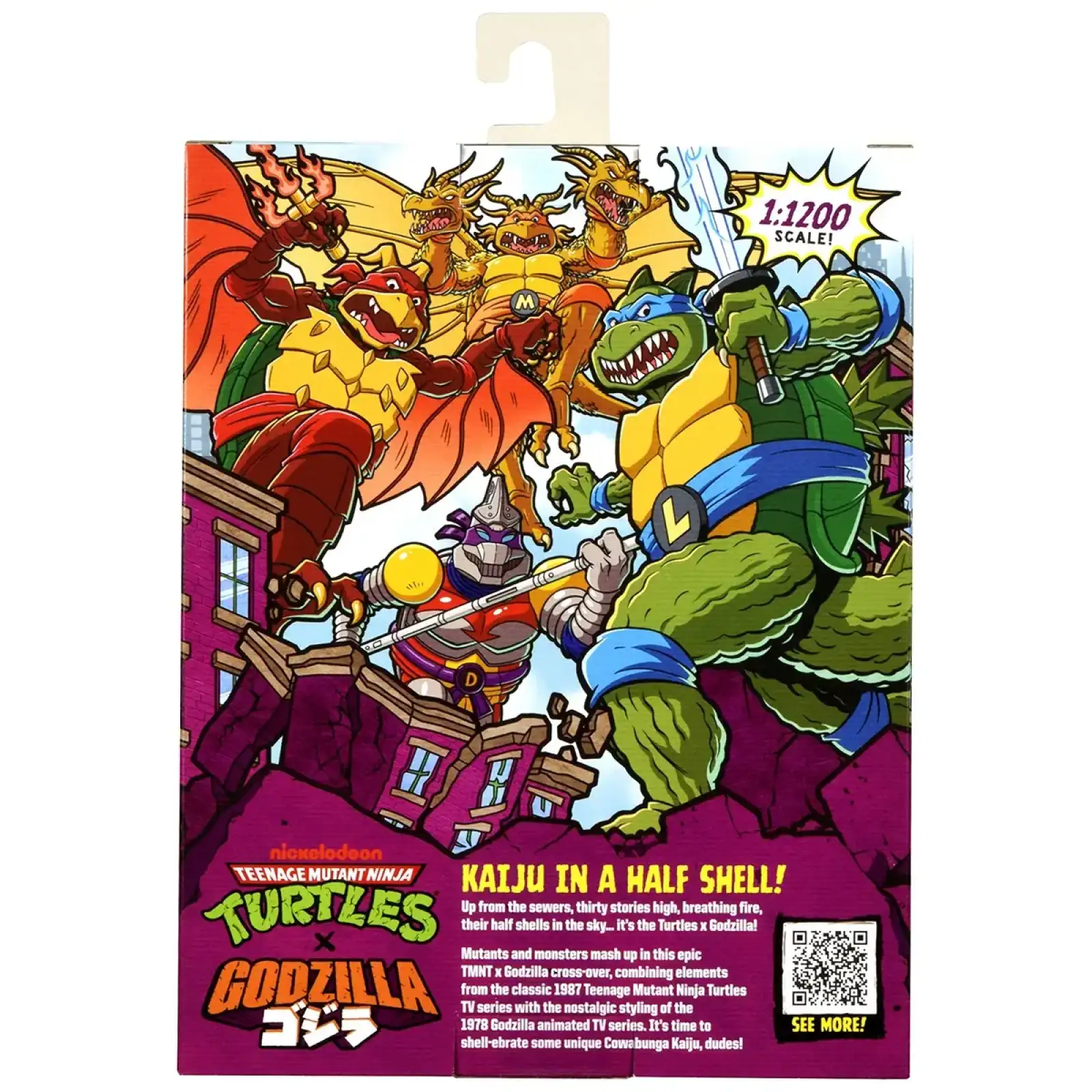 Фигурка TMNT X GODZILLA – ЛЕО В ОБРАЗЕ ГОДЗИЛЛЫ Godzilla vs. Kong (84671)