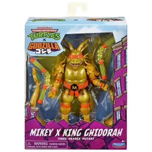 Фігурка TMNT X GODZILLA – МАЙКІ В ОБРАЗІ КОРОЛЯ ГІДОРИ Godzilla vs. Kong (84673)