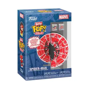 Дисплей для колекціонування BITTY POP! серії "Marvel" - ЛЮДИНА-ПАВУК (2 фігурки, дисплей) Funko (85512)