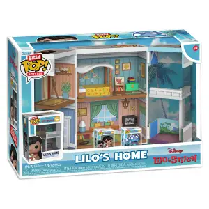 Игровой набор BITTY POP! Boxes серии "Лило и Стич" - ДОМИК ЛИЛО Funko (85536)