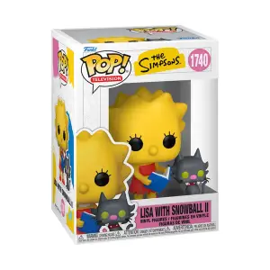 Набор фигурок FUNKO POP! серии "Симпсоны S11" - ЛИЗА И МАЛЕНЬКИЙ ПОМОЩНИК САНТЫ (86409)