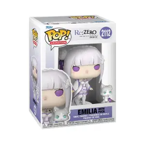 Набір ігрових фігурок FUNKO POP! серії "Re:ZERO" - ЕМІЛІЯ З ПАКОМ (86515)