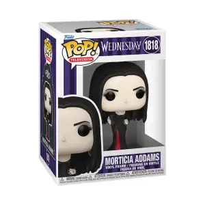 Игровая фигурка FUNKO POP! серии "Уэнздей" - МОРТИША АДДАМС С КНИГОЙ ТЕНЕЙ (86680)