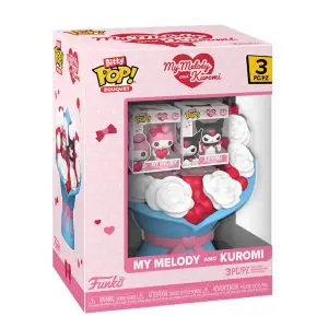 Набір ігрових фігурок BITTY POP! Bouquet серії "Sanrio" - МАЙ МЕЛОДІ ТА КУРОМІ Funko (87807)