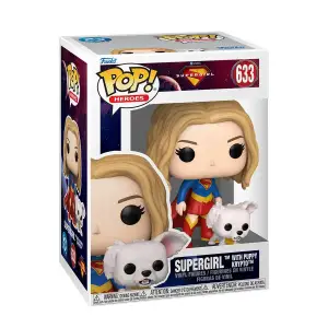 Набір ігрових фігурок FUNKO POP! серії "Суперґьорл" - СУПЕРҐЬОРЛ І КРИПТО СУПЕРПЕС (90801)