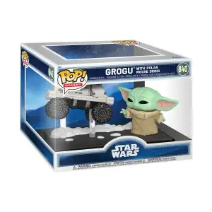 Игровая фигурка FUNKO POP! Moment серии "Мандалорец и Грогу" - ГРОГУ И РЕМОНТНЫЙ ДРОИД MSE-6 (90813)