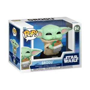 Ігрова фігурка FUNKO POP! серії "Мандалорець і Ґроґу" - ҐРОҐУ ІЗ СЕНДВІЧЕМ (90821)
