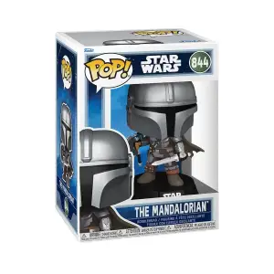 Ігрова фігурка FUNKO POP! серії "Мандалорець і Ґроґу" - МАНДАЛОРЕЦЬ ЗІ ЗБРОЄЮ (90824)