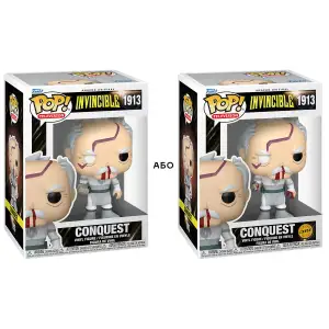 Игровая фигурка FUNKO POP! серии "Неуязвимый" - КОНКВЕСТ (В БОЮ С НЕУЯЗВИМЫМ) (W/CH) (93083)