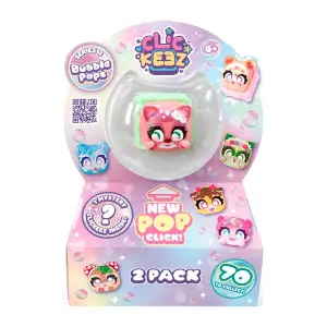 Набір колекційних іграшок фіджет-клікерів CLICKEEZ серії "Bubble Pops" S3 (в асорт., 2 шт. у кор.) (940841)