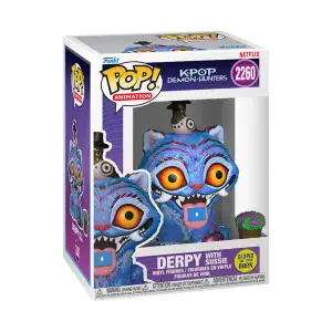 Игровая фигурка FUNKO POP серии "Кейпоп-охотницы на демонов" - ДЕРПИ С ПТИЦЕЙ И ЦВЕТОК (GW) (94693)