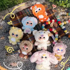 Коллекционная мягкая игрушка с кольцом POP TOP Cureplaneta серии 