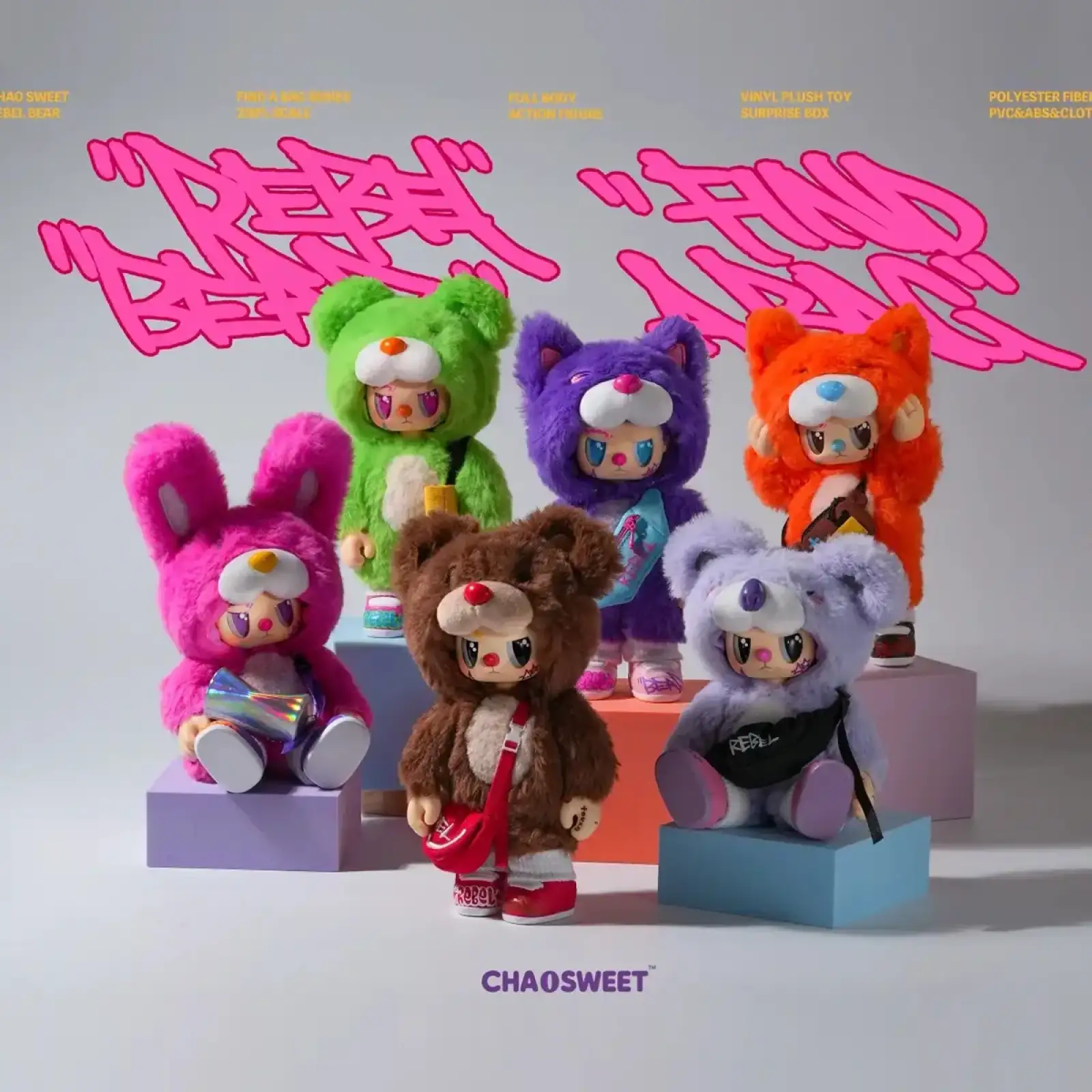 Колекційна іграшка POP TOP Rebel Bear серії 