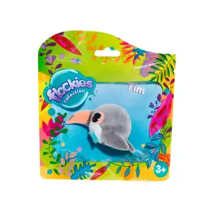 Коллекционная фигурка FLOCKIES - ТУКАН ТИМ (FLO0109)
