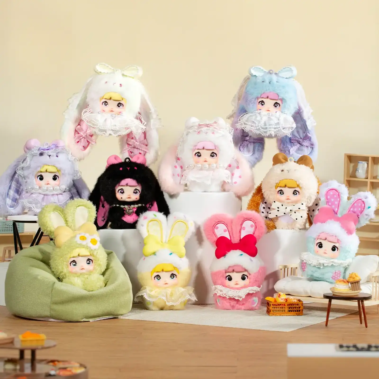 Пухнаста фігурка на підвісі POP TOP Hi TOY серії 