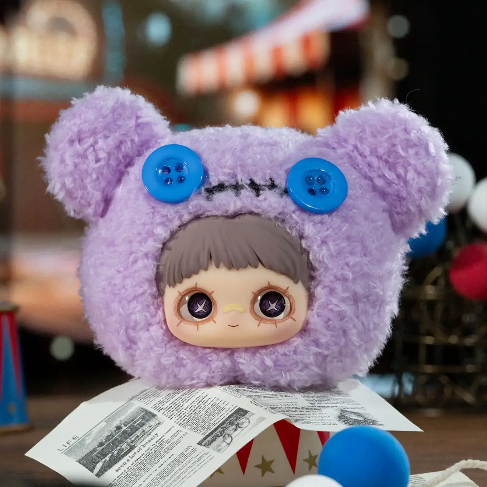 Колекційна м'яка іграшка з кільцем POP TOP Hi TOY серії 