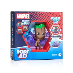 Коллекционная фигурка WOW! PODS 4D серии "Марвел" - ГРУТ (10 cm) (MVL-1038-08)