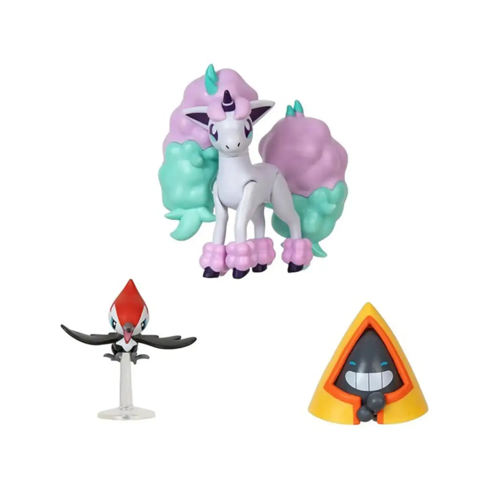 Набір ігрових фігурок POKEMON W17 - СНОРАНТ, ПІКІПЕК, ПОНІТА (PKW3053)