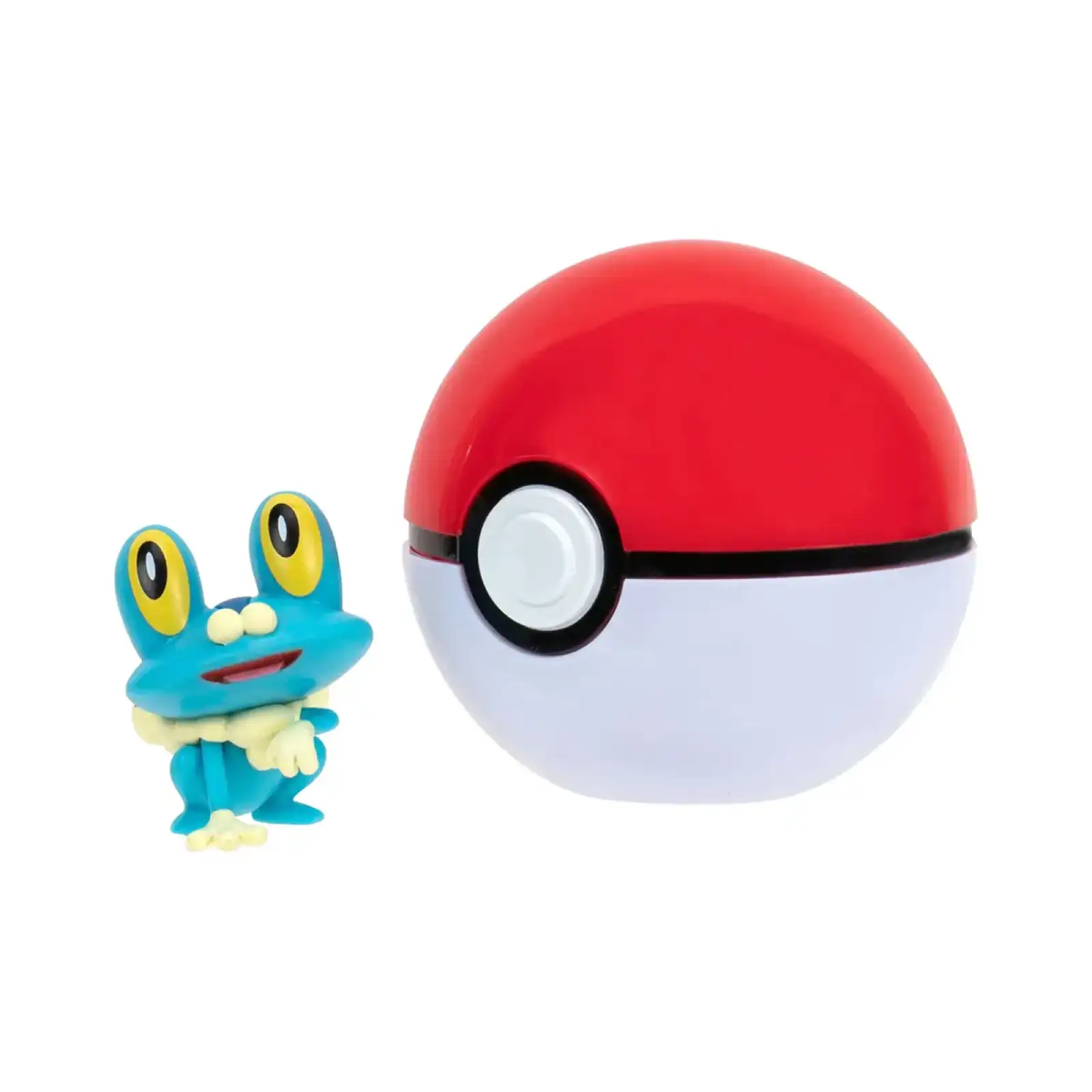 Ігровий набір POKEMON W14 - ФРОКІ В ПОКЕБОЛІ (ігрова фігурка, покебол) (PKW3133)