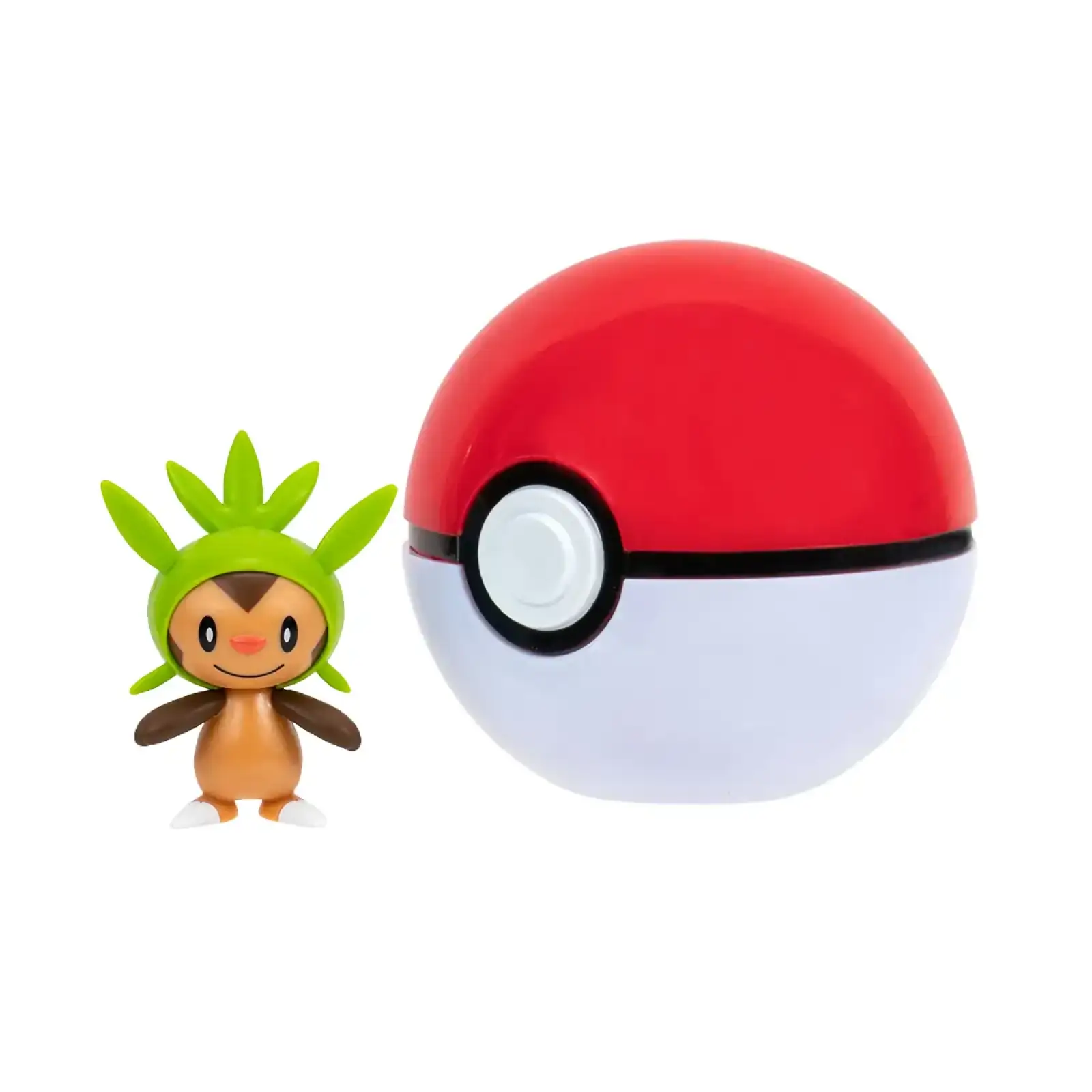 Ігровий набір POKEMON W14 - ЧЕСПІН В ПОКЕБОЛІ (ігрова фігурка, покебол) (PKW3134)