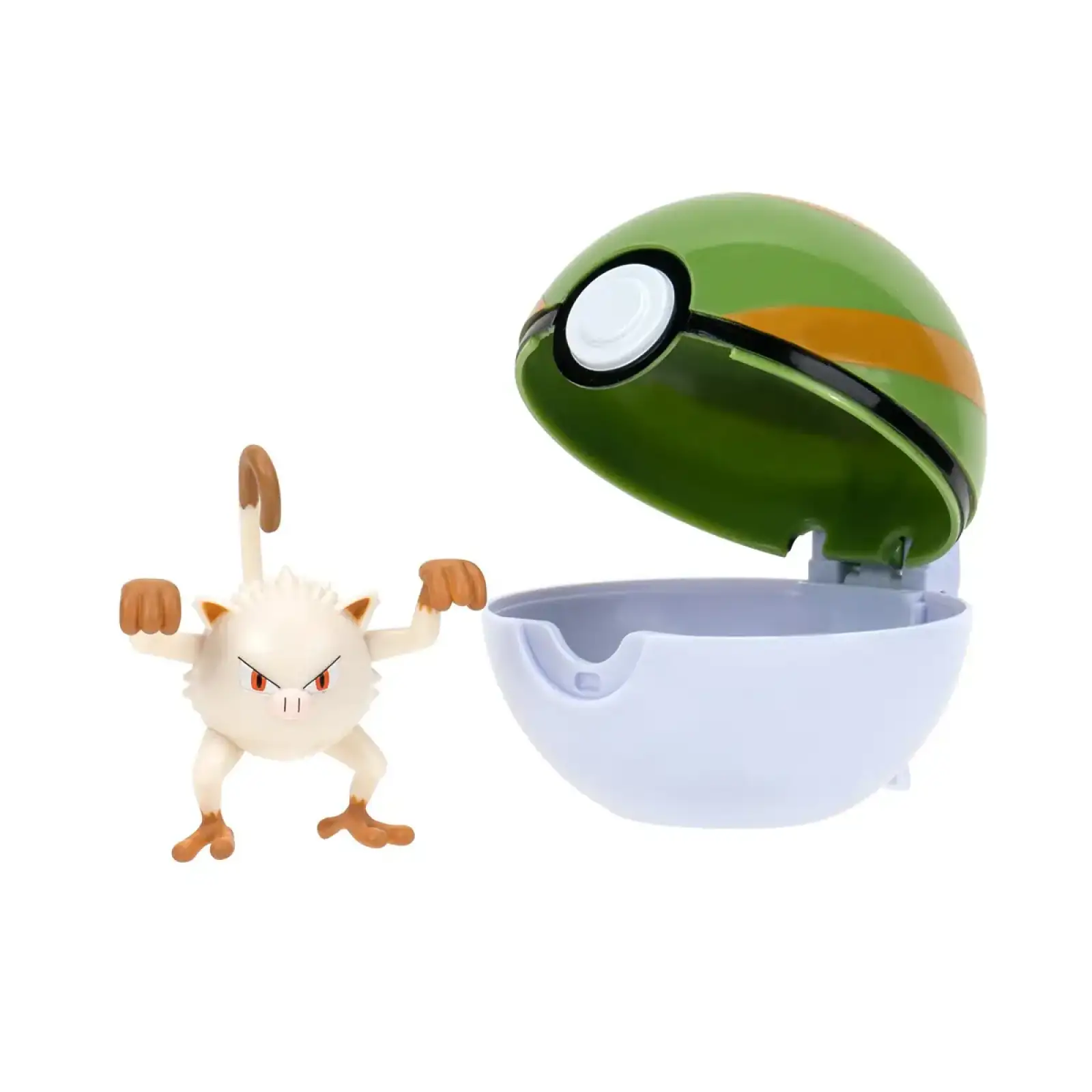 Игровой набор POKEMON W14 - МАНКИ В ПОКЕБОЛЕ (игровая фигурка, покебол) (PKW3136)