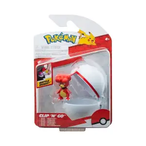 Ігровий набір POKEMON W15 - МАГБІ В ПОКЕБОЛІ (ігрова фігурка, покебол) (PKW3139)