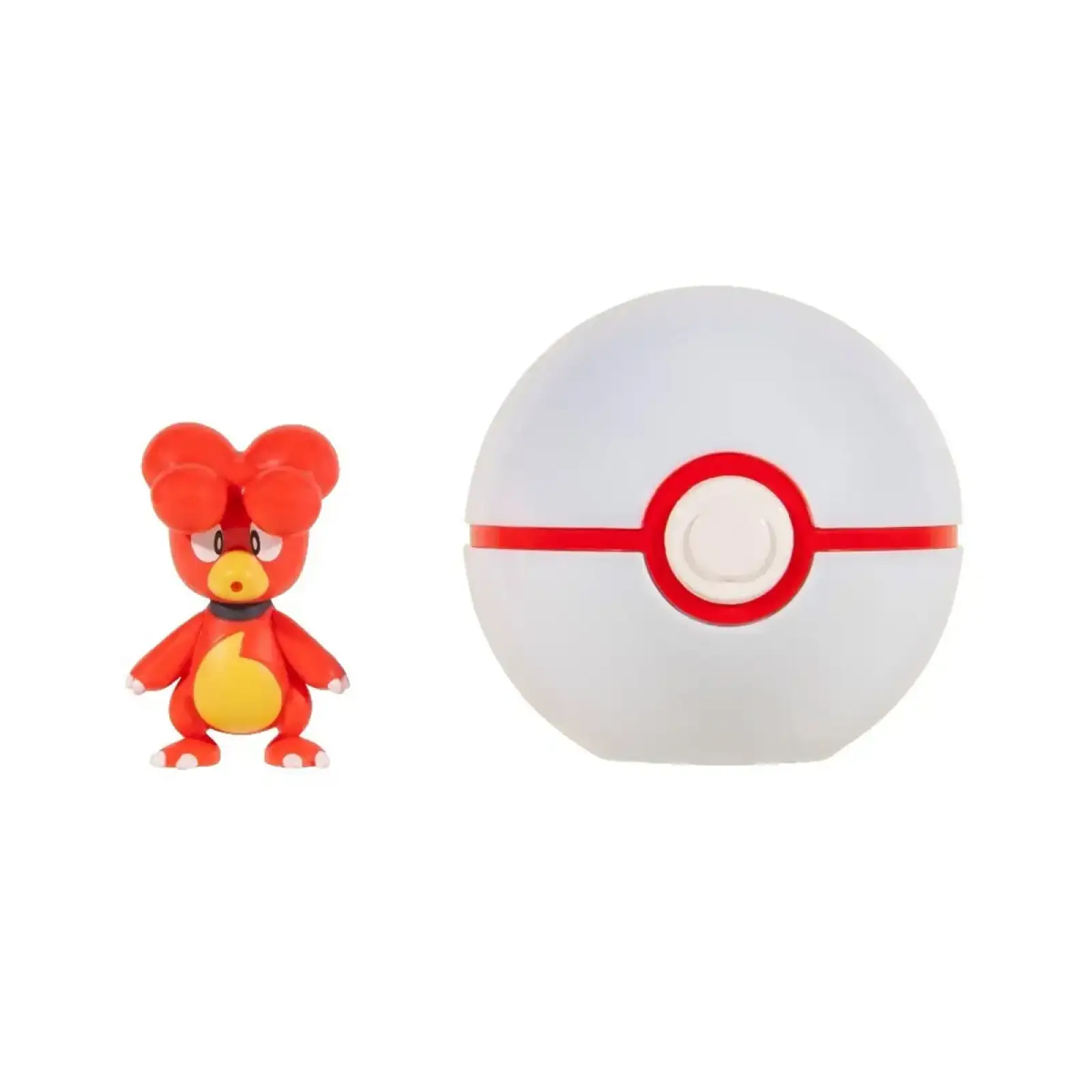 Ігровий набір POKEMON W15 - МАГБІ В ПОКЕБОЛІ (ігрова фігурка, покебол) (PKW3139)