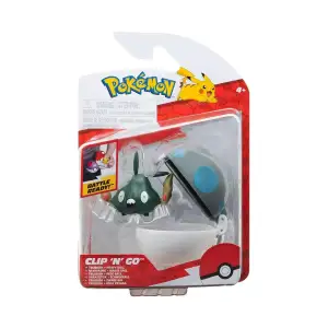Игровой набор POKEMON W15 - ТРАББИШ В ПОКЕБОЛЕ (игровая фигурка, покебол) (PKW3140)
