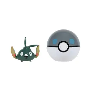 Игровой набор POKEMON W15 - ТРАББИШ В ПОКЕБОЛЕ (игровая фигурка, покебол) (PKW3140)
