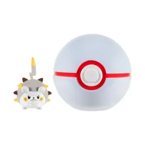 Ігровий набір POKEMON W16 - ТОГЕДЕМАРУ В ПОКЕБОЛІ (ігрова фігурка, покебол) (PKW3149)