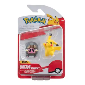 Набір ігрових фігурок POKEMON W17 - ПІКАЧУ ТА ЛЕЧОНК (PKW3566)