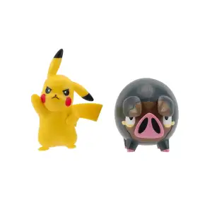 Набор игровых фигурок POKEMON W17 - ПИКАЧУ И ЛЕЧОНК (PKW3566)