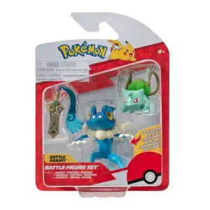 Набір ігрових фігурок POKEMON W19 - ХОНЕДЖ. БУЛЬБАЗАВР, ФРОГАДИР (PKW3599)