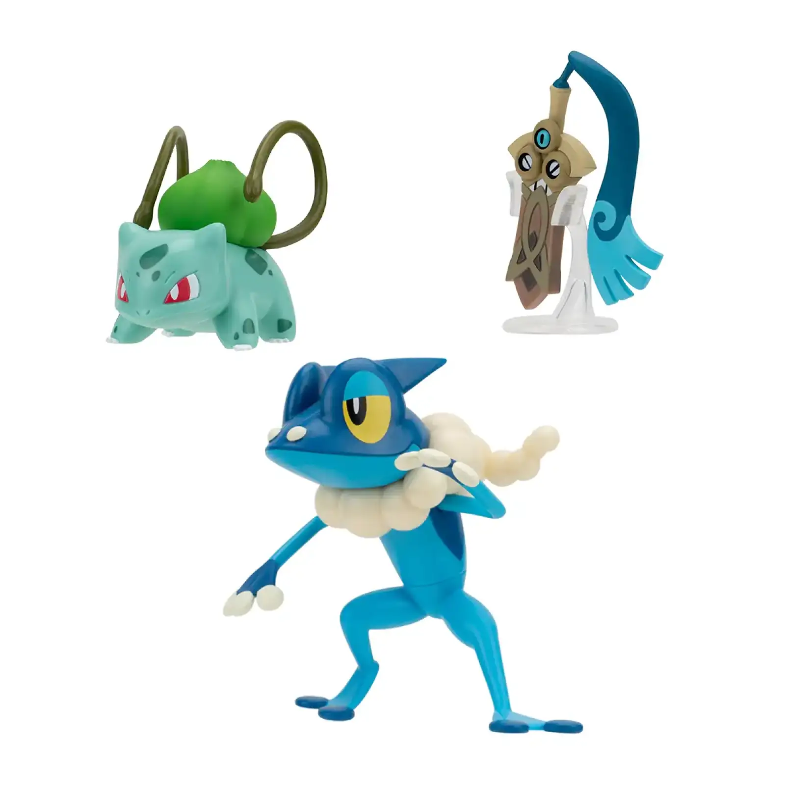 Набір ігрових фігурок POKEMON W19 - ХОНЕДЖ. БУЛЬБАЗАВР, ФРОГАДИР (PKW3599)