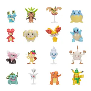 Набір ігрових фігурок POKEMON - АДВЕНТ-КАЛЕНДАР (16 ігрових фігурок, 8 аксесуарів) (PKW3623)