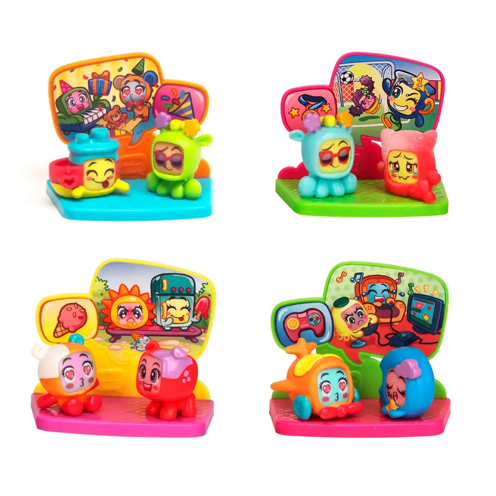 Набір фігурок MOJI POPS S1 – КОРОБОЧКА ПРИГОД (2 фігурки, сцена) (PMP1D612IN00)