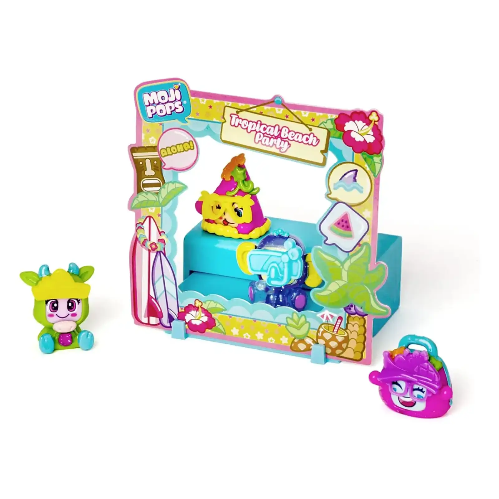 Ігровий набір MOJI POPS S2 – ФОТОСЕСІЯ (4 фігурки, аксесуари) (PMP2B416IN00)