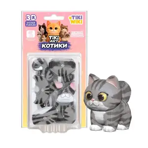 Набір 3D-стікерів-пазлів TIKI WIKІ – ТІКІ АРТ-КОТИКИ Tiki Wiki (PTA0910S)