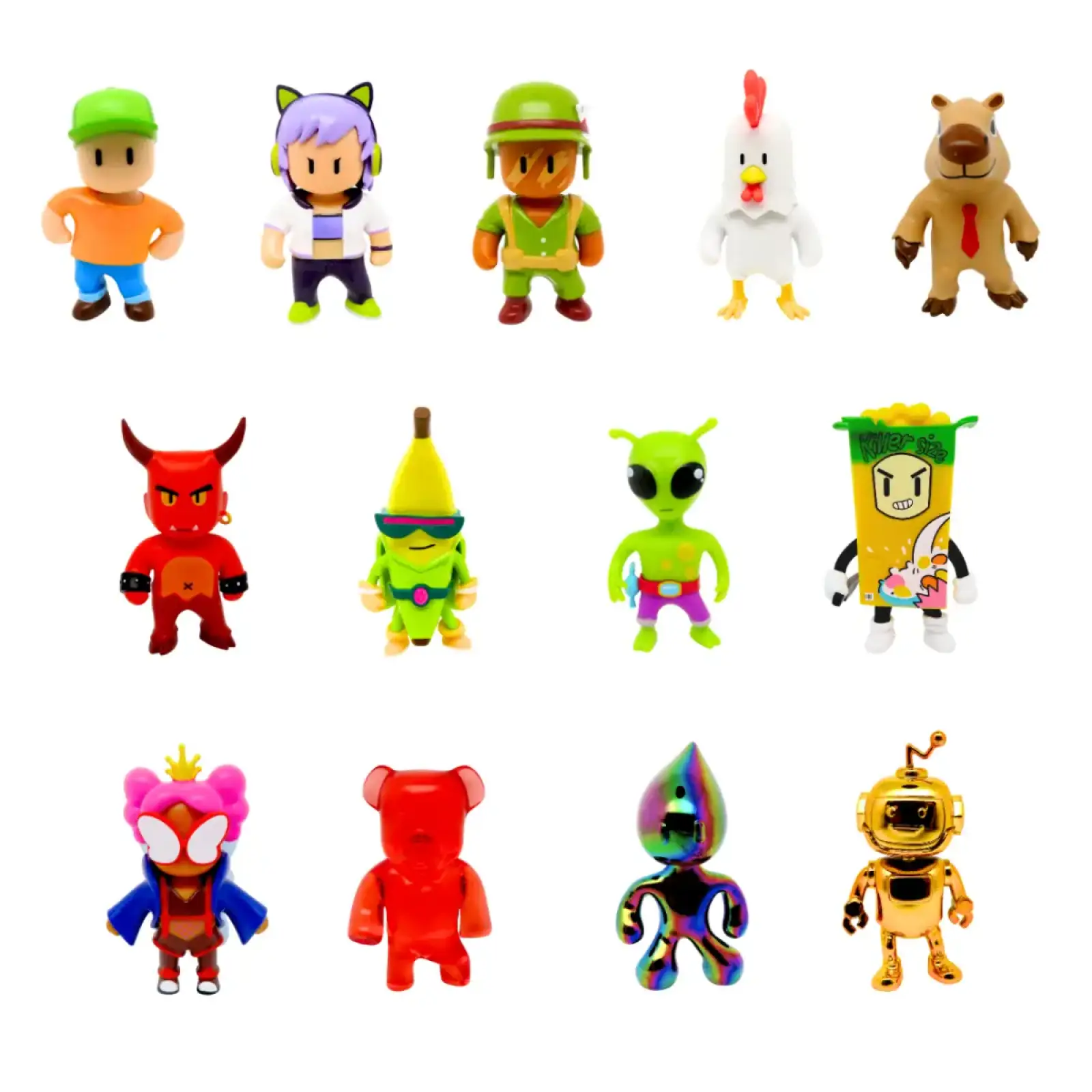 Коллекционная фигурка-сюрприз STUMBLE GUYS W2 (5 cm, в диспл.) (SG-30006)