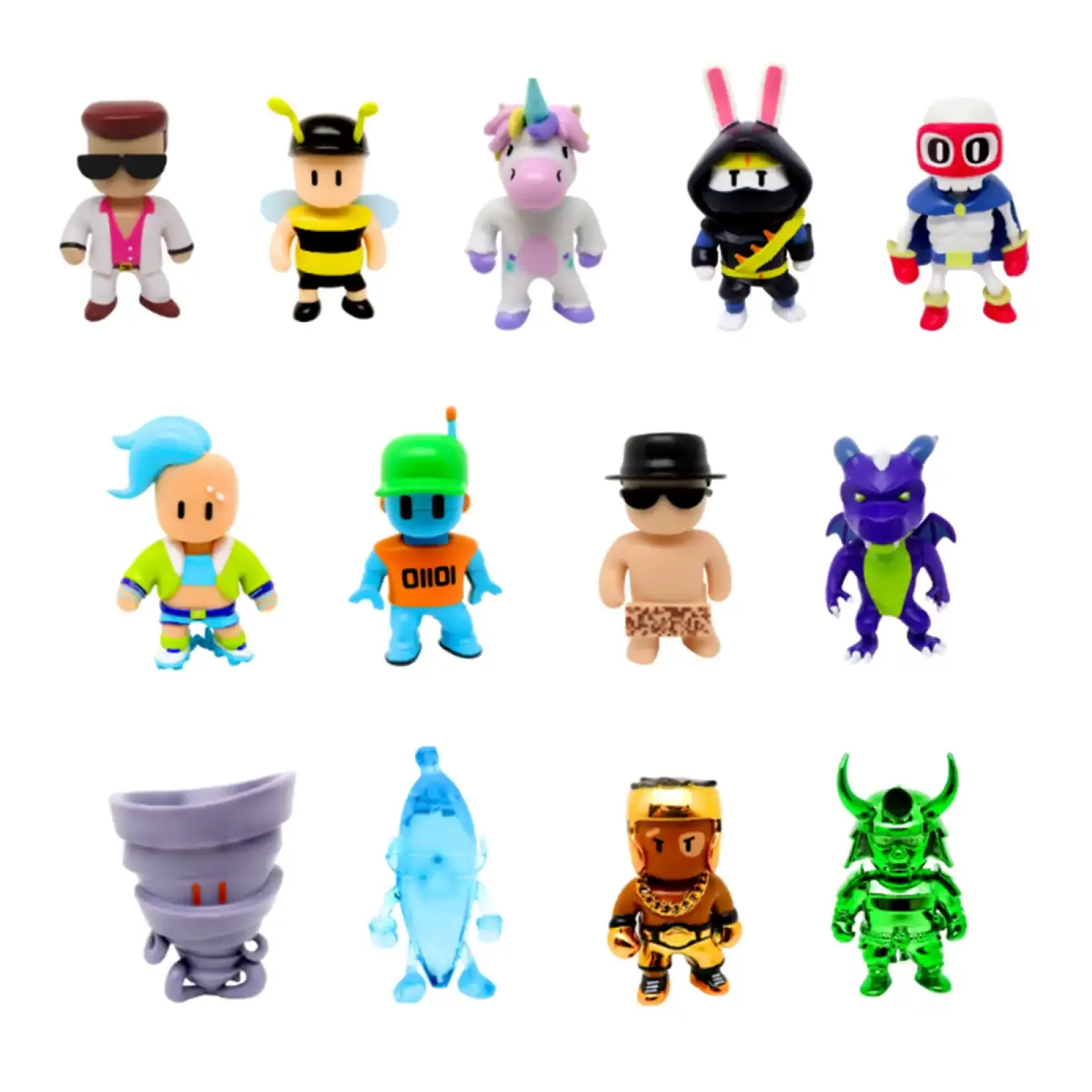 Коллекционная фигурка-сюрприз STUMBLE GUYS W2 (5 cm, в диспл.) (SG-30006)