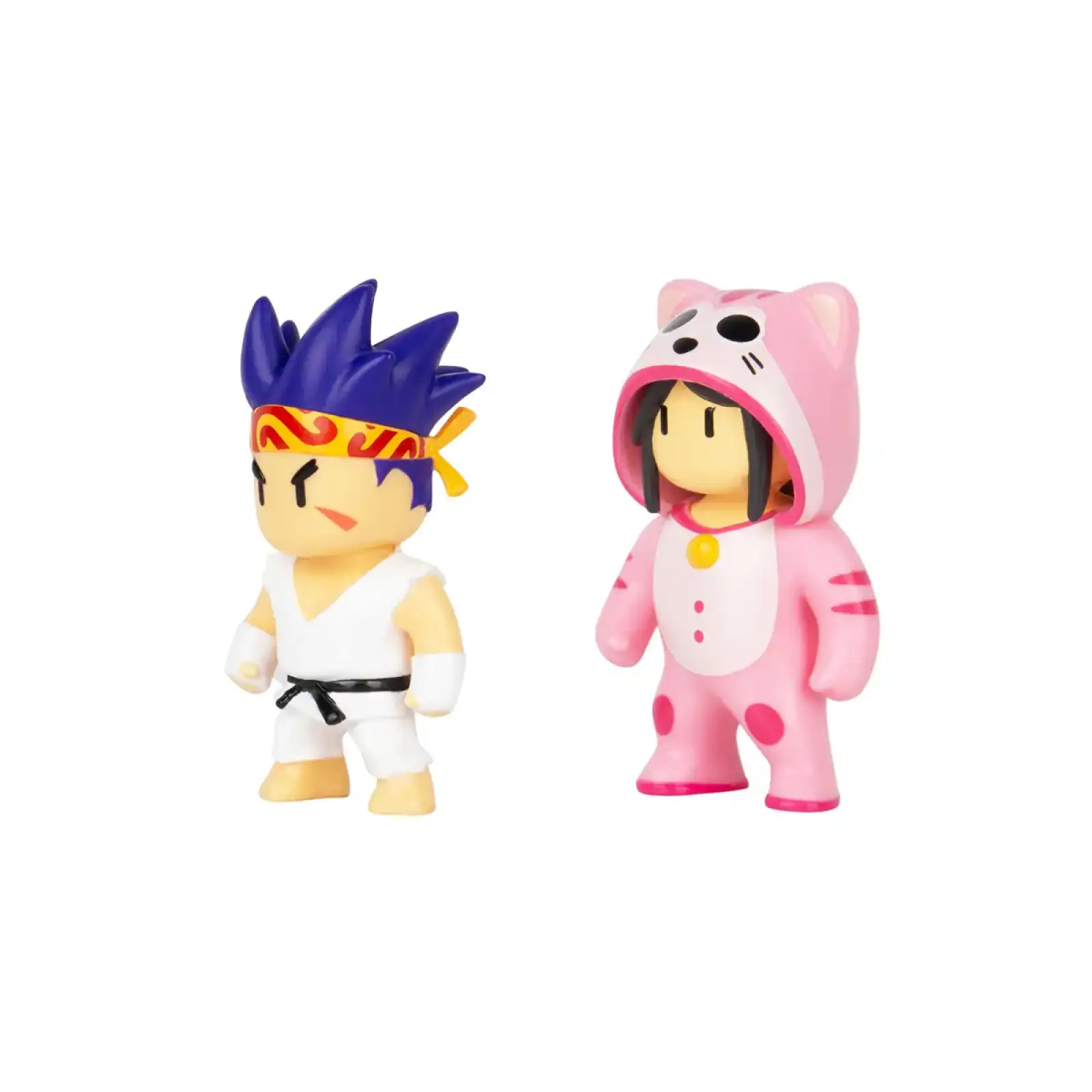 Набор коллекционных фигурок STUMBLE GUYS - СЭНСЭЙ ФАЕРФИСТ И МЯУМЕР (2 фигурки, 6 cm) (SG2015-3)