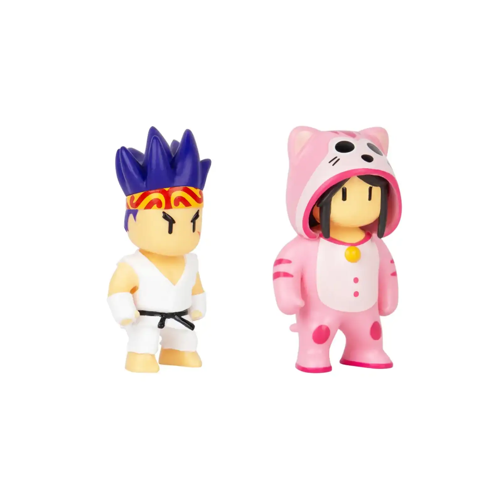 Набор коллекционных фигурок STUMBLE GUYS - СЭНСЭЙ ФАЕРФИСТ И МЯУМЕР (2 фигурки, 6 cm) (SG2015-3)