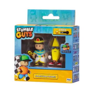 Набір колекційних фігурок STUMBLE GUYS - КЛЕОПАТРА ТА БАНАН (2 фігурки, 6 cm) (SG2015-4)