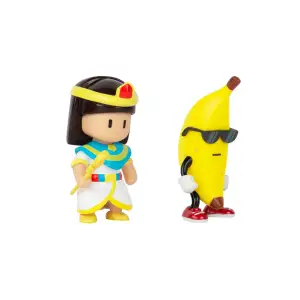 Набор коллекционных фигурок STUMBLE GUYS - КЛЕОПАТРА И БАНАН (2 фигурки, 6 cm) (SG2015-4)