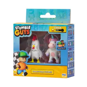 Набір колекційних фігурок STUMBLE GUYS - КУРЧА ТА СПРІНКЛС (2 фігурки, 6 cm) (SG2015-8)