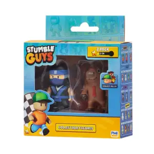 Набір колекційних фігурок STUMBLE GUYS - НІНДЗЯ КАЙ І КАПІБАРА (2 фігурки, 6 cm) (SG2015-9)