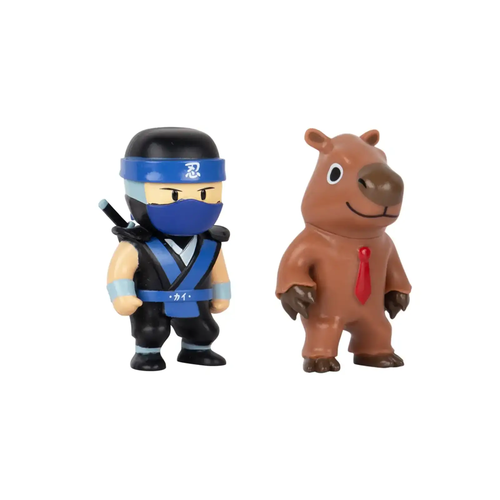 Набор коллекционных фигурок STUMBLE GUYS - НИНДЗЯ КАЙ И КАПИБАРА (2 фигурки, 6 cm) (SG2015-9)