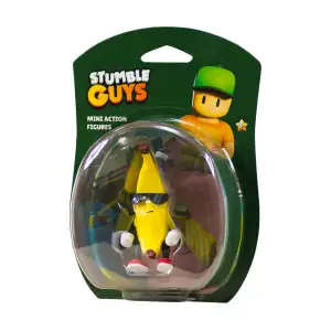 Игровая коллекционная фигурка с артикуляцией STUMBLE GUYS - БАНАН (7,5 cm) (SG3000-4)