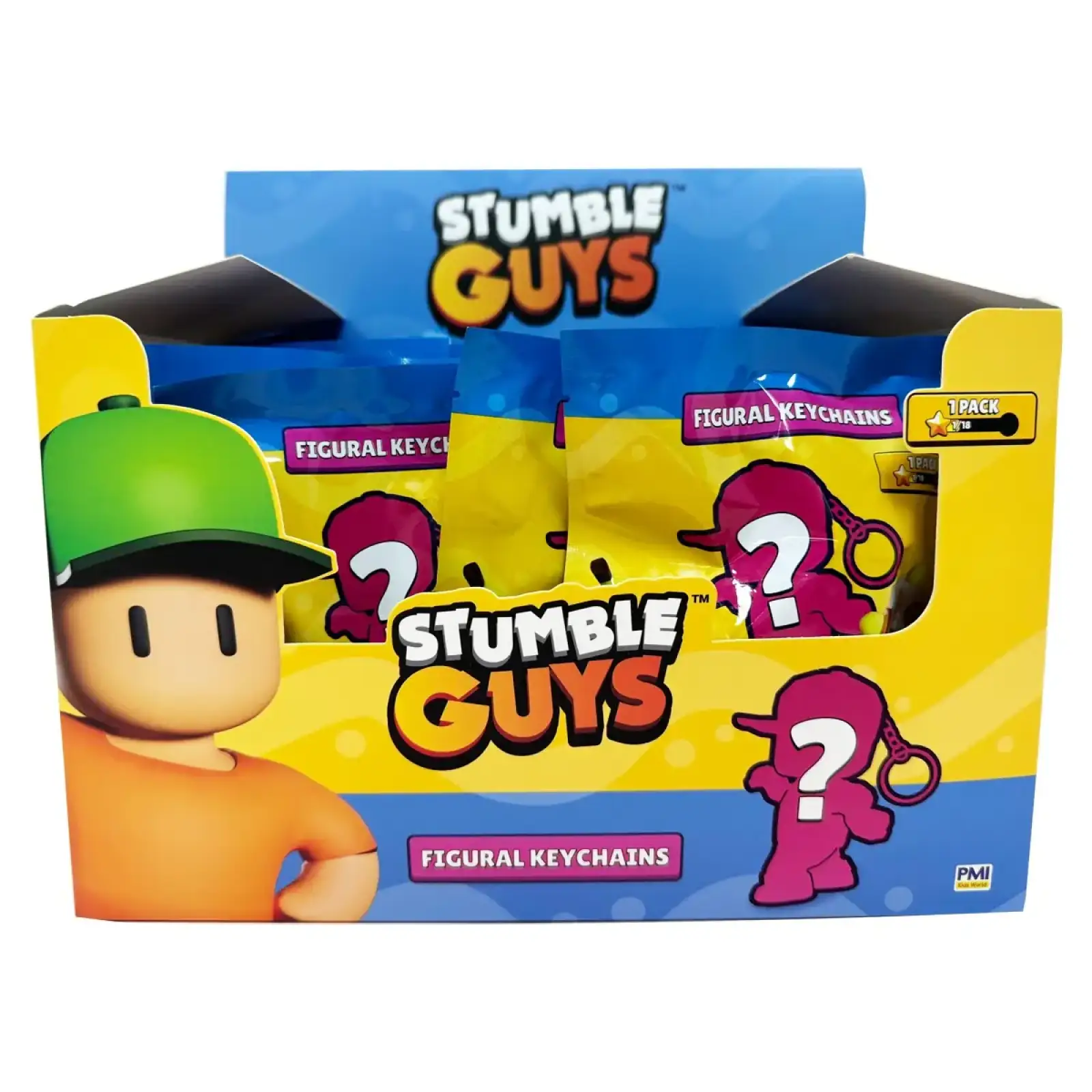 Коллекционная фигурка-брелок STUMBLE GUYS W2 (в диспл.) (SG8204)
