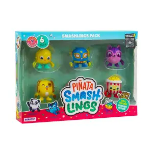 Набір фігурок PINATA SMASHLINGS – КУМЕДНІ ГЕРОЇ (6 фігурок, в асорт.) (SL2055)